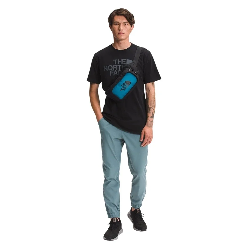 The‎ North Face Explore Hip Pack - Banff Blue/TNF Black Adjustable Belt Zipper
